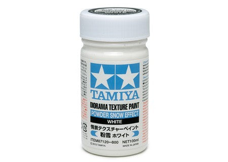 Tamiya 87120 Diorama Texture Powder Snow Effect Paint (100ml Bottle)