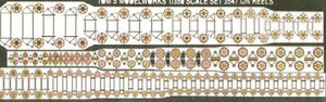 Toms Model Works 3547 1/350 IJN Deck Generic Reels for Destroyers & Battleships (D)