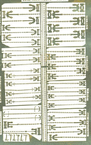 Toms Model Works 724 1/700 Anchors (50) (US, IJN & British) (D)