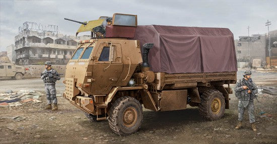 Trumpeter 1009 1/35 M1078 LMTV (Light Medium Tactical Vehicle) Cargo Truck w/Armored Cab