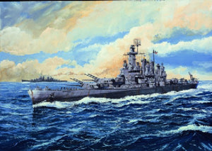 Trumpeter 5735 1/700 USS Washington BB56 Battleship