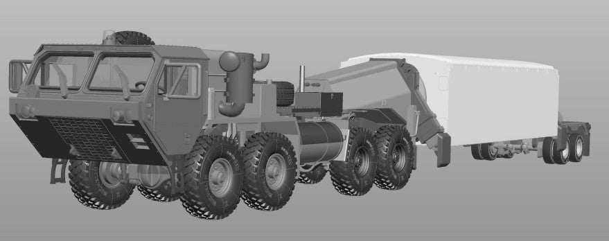 Trumpeter 7177 1/72 M983 Tractor w/AN/TPY2X Band Radar
