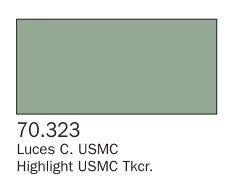 Vallejo 323 17ml Bottle Highlight USMC Tankcrew Panzer Aces (6/Bx)