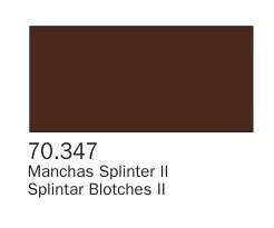 Vallejo 347 17ml Bottle Splinter Blotches II Panzer Aces (6/Bx)