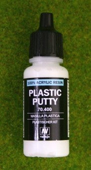 Vallejo 400 17ml Bottle Plastic Putty (6/Bx)