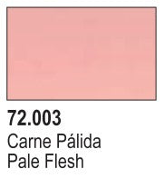 Vallejo 72003 18ml Bottle Pale Flesh Game Color (6/Bx)