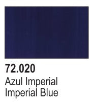 Vallejo 72020 18ml Bottle Imperial Blue Game Color (6/Bx)