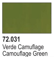 Vallejo 72031 18ml Bottle Camouflage Green Game Color (6/Bx)