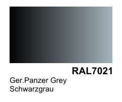 Vallejo 74603 200ml Bottle German Panzer Grey RAL 7021 Surface Primer