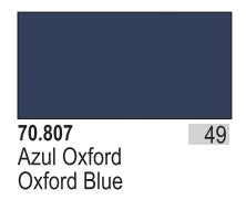 Vallejo 807 17ml Bottle Oxford Blue Model Color (6/Bx)