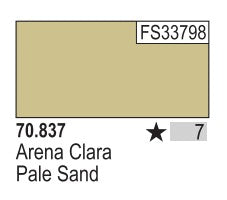 Vallejo 837 17ml Bottle Pale Sand Model Color (6/Bx)