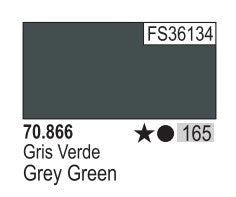 Vallejo 866 17ml Bottle Grey Green Model Color (6/Bx)
