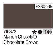 Vallejo 872 17ml Bottle Chocolate Brown Model Color (6/Bx)