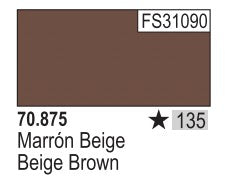 Vallejo 875 17ml Bottle Beige Brown Model Color (6/Bx)
