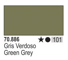Vallejo 886 17ml Bottle Green Grey Model Color (6/Bx)