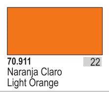 Vallejo 911 17ml Bottle Light Orange Model Color (6/Bx)