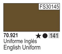 Vallejo 921 17ml Bottle English Uniform Green Model Color (6/Bx)