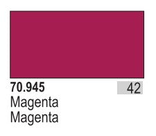 Vallejo 945 17ml Bottle Magenta Model Color (6/Bx)