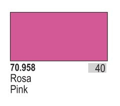 Vallejo 958 17ml Bottle Pink Model Color (6/Bx)