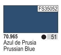 Vallejo 965 17ml Bottle Prussian Blue Model Color (6/Bx)