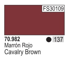 Vallejo 982 17ml Bottle Cavalry Brown Model Color (6/Bx)