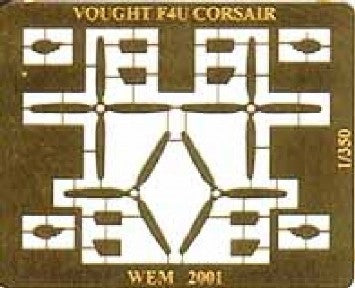 White Ensign Models 3558 1/350 F4U Corsair Detail Set for 6 Aircrafts (D)
