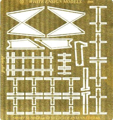 White Ensign Models 7202 1/72 Sunderland Exterior Detail Set for ARX (D)