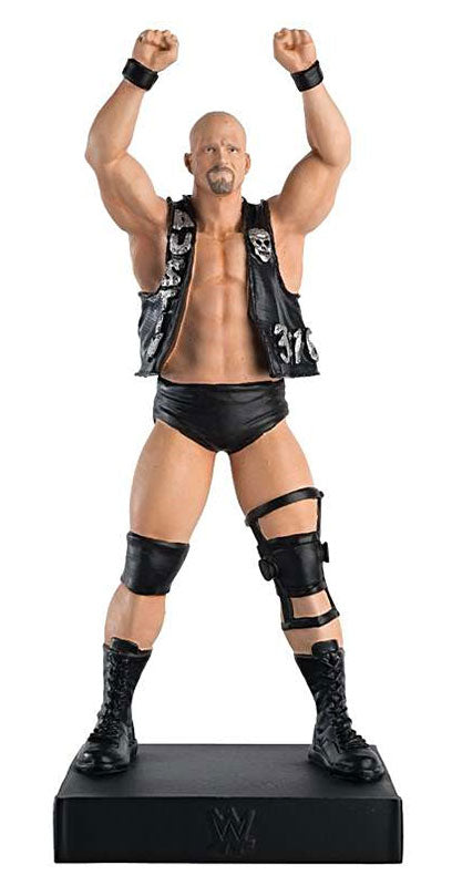 Eaglemoss WWEUK034 Scale Steve Austin - WWE Championship Figurine Collection Stone