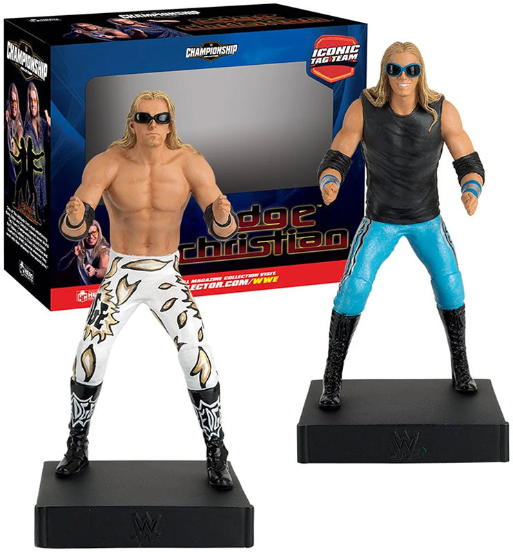 Eaglemoss WWEUK804 Scale WWE Iconic Tag Team: Edge and Christian Hardcore