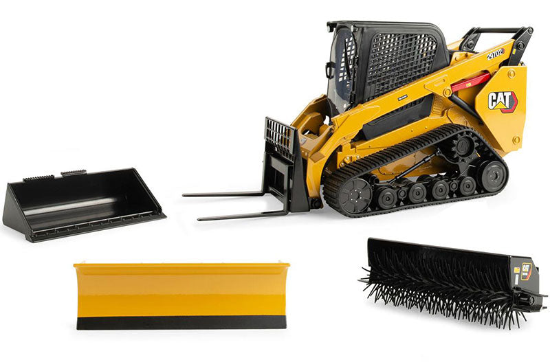 Ertl X85628-A 1/16 Scale Caterpillar 272D2 Tracked Skid Steer Loader