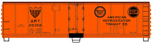 Accurail 8325 Ho 40' Steel Reefer Art