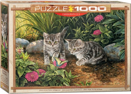 Eurographics 60796 Double Trouble Kittens Puzzle (1000pc)