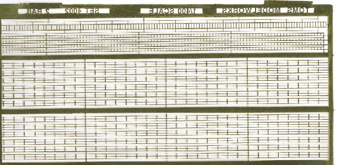 Toms Model Works 4002 1/400 2-Rail Set w/Ladders (D)