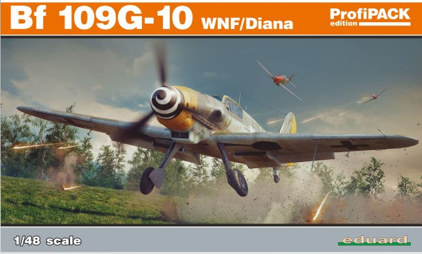 Eduard 82161 1/48 Bf109G10 WNF/Diana Aircraft (Profi-Pack Plastic Kit)