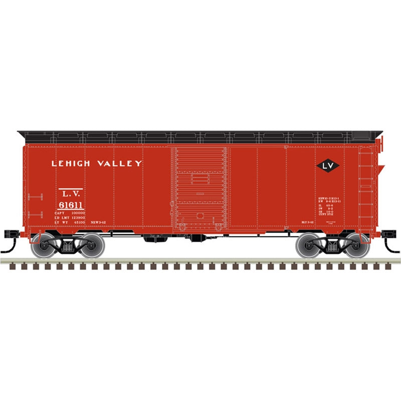 Atlas Trainman 20006240 Ho '37 40'Boxcar Kit Lv 61611