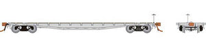 Rapido Trains 138097 HO Scale Class F30A 50' Flatcar - Ready to Run -- Undecorated