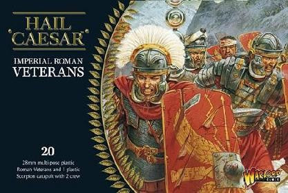 Warlord Games 11001 28mm Hail Caesar: Imperial Roman Veterans (20) (Plastic)