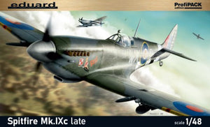 Eduard 8281 1/48 Spitfire Mk IXc Late British Fighter (Profi-Pack Plastic Kit)