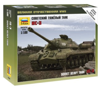 Zvezda 6194 1/100 Soviet IS3 Tank (Snap)