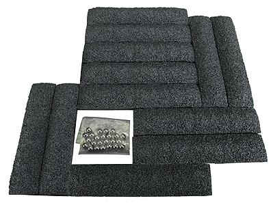 Accurail 303 Ho 3Bay Coal Load Triple 12Pcs