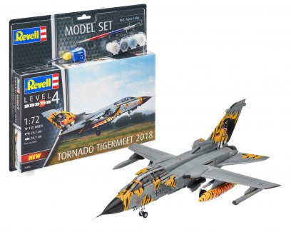 Revell 63880 1/72 Tornado Tiger Meet 2018 Fighter w/paint & glue