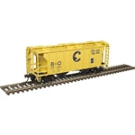 Atlas Trainman 20005044 Ho Ps-2 Cvd Hopper B&O 631664