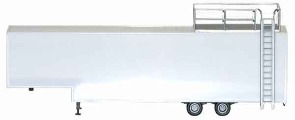 Promotex 5431 1/87 Scale Race Horse Transport Trailer All Or