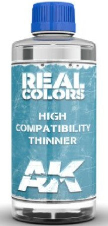 AK Interactive RC702 Real Colors: High Compatibility Thinner 400ml Bottle