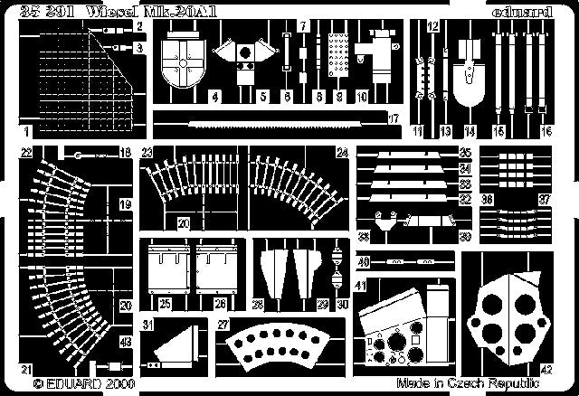 Eduard 35291 1/35 Armor- Wiesel Mk 20A for AFV (D)