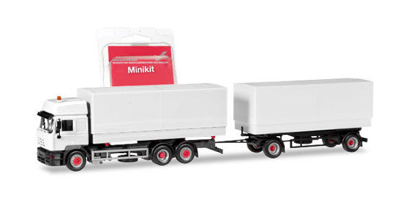 Herpa 13505 1/87 Scale Steyr F 2000 Interchangeable Truck And Trailer