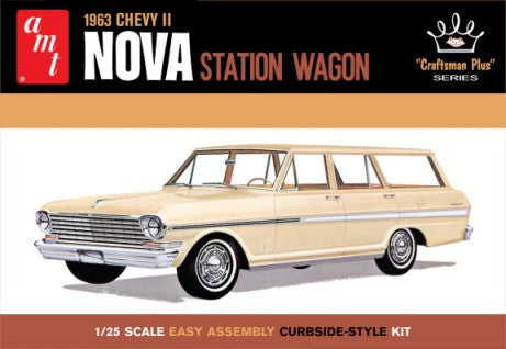 AMT Models 1202 1/25 1963 Chevy II Nova Station Wagon