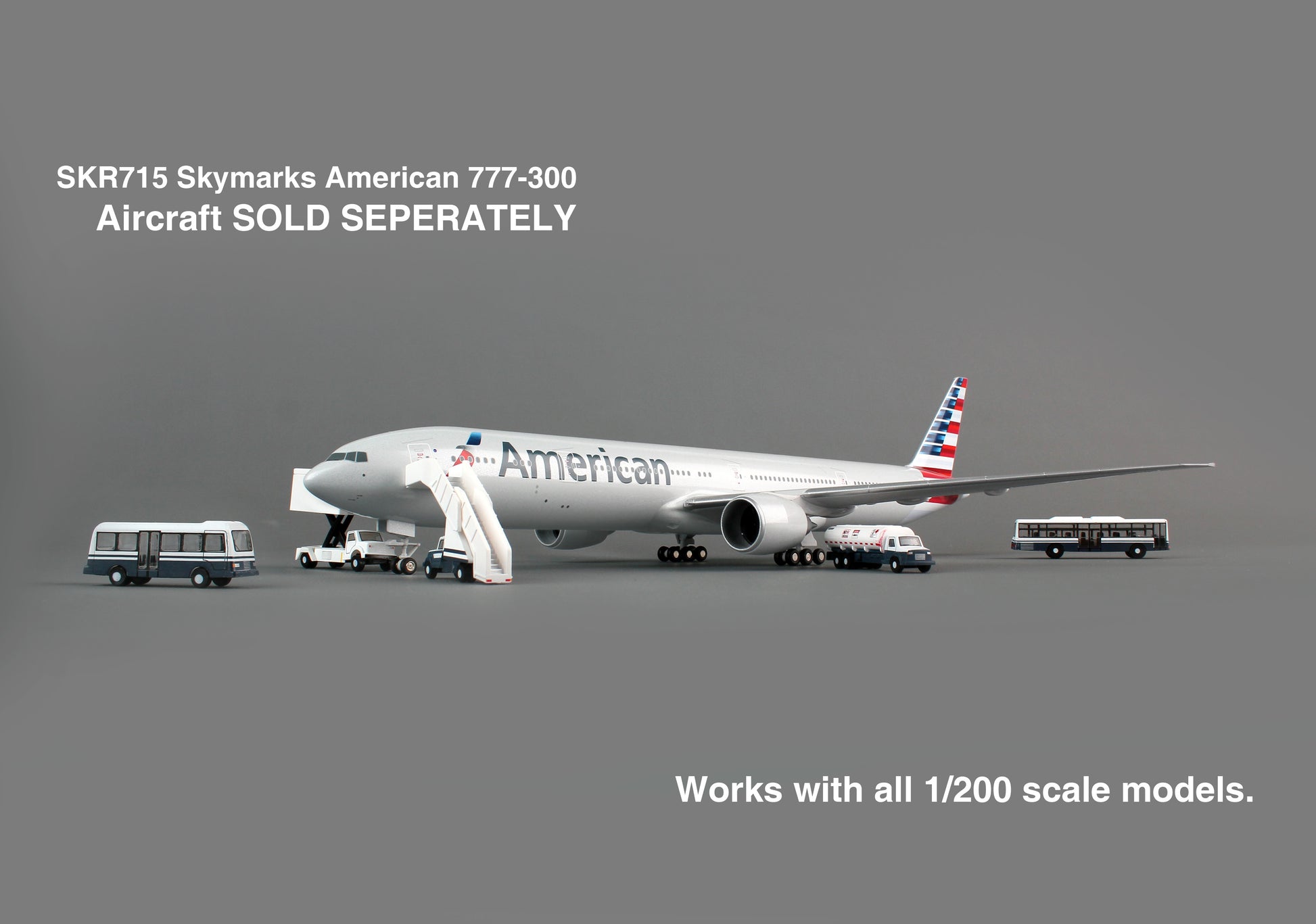 Gemini Jets 1/200 G2APS450 Gemini200 Airport Service Vehicles 1/200