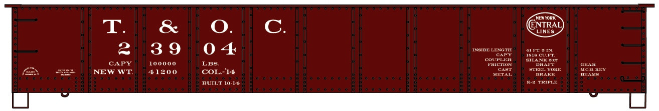 Accurail 3768 Ho 41'Steel Gondola T&Oc