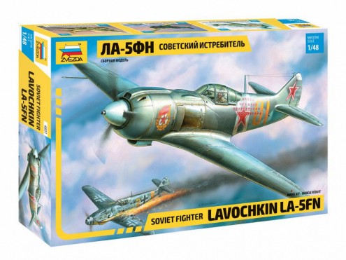 Zvezda 4801 1/48 Soviet LA5 FN Fighter